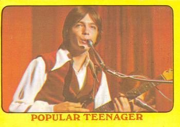 1971 O-Pee-Chee The Partridge Family #42 Popular Teenager Front