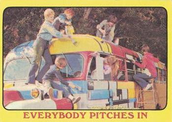 1971 O-Pee-Chee The Partridge Family #53 Everybody Pitches In Front