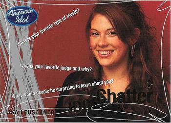 2004 Fleer American Idol Season 3 - Idol Chatter #IC9 Lisa Leuschner Front