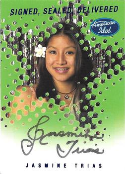 2004 Fleer American Idol Season 3 - Signed Sealed Delivered Autographs #SSD-JT Jasmine Trias Front