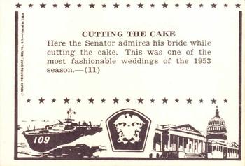 1963 Rosan John F. Kennedy #11 Cutting The Cake Back
