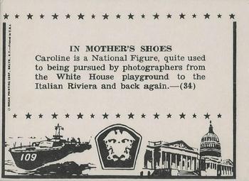 1963 Rosan John F. Kennedy #34 In Mother's Shoes Back