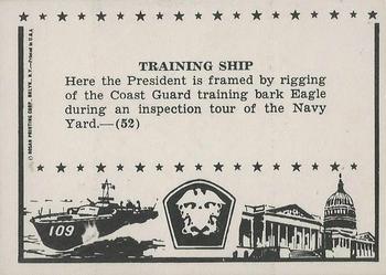1963 Rosan John F. Kennedy #52 Training Ship Back