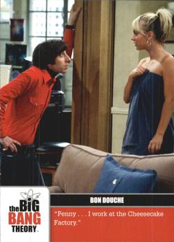 2012 Cryptozoic The Big Bang Theory Seasons 1 & 2 #04 Bon Douche Front