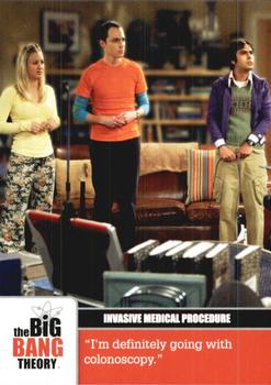 2012 Cryptozoic The Big Bang Theory Seasons 1 & 2 #61 Invasive Medical  Procedure Front