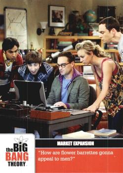 2012 Cryptozoic The Big Bang Theory Seasons 1 & 2 #67 Market Expansion Front