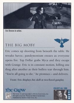 1994 Kitchen Sink The Crow #78 The Big Moby Back