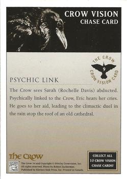 1994 Kitchen Sink The Crow - Crow Vision #9 Psychic Link Back