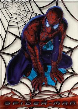 2002 Topps Spider-Man - Web-Shooter Clear #C1 Spider-Man Front