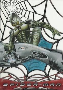 2002 Topps Spider-Man - Web-Shooter Clear #C4 Green Goblin Front