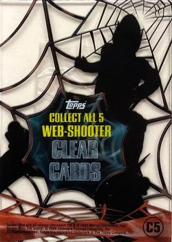 2002 Topps Spider-Man - Web-Shooter Clear #C5 Green Goblin Back
