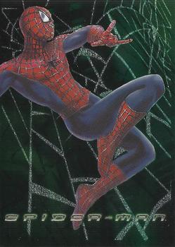 2002 Topps Spider-Man - Web-Tech Foil #F3 Spider-Man Front