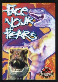 1997 Topps The Lost World: Jurassic Park - Stickers #6 Velociraptor Front