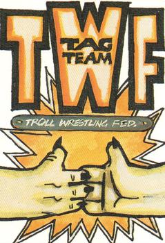 1992 Star Pics Troll Force - Stickers #NNO TWF Tag Team Front