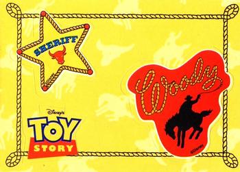 1995 SkyBox Toy Story - Stickers #4 Woody Front
