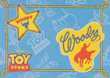 1995 SkyBox Toy Story - Stickers #6 Woody Front