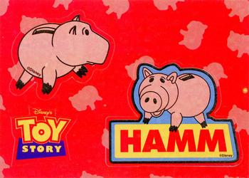 1995 SkyBox Toy Story - Stickers #8 Hamm Front