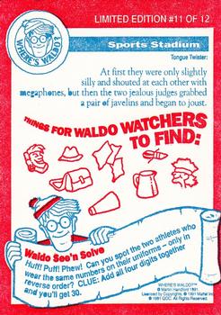 1991 Life/Mattel Where's Waldo #11 Waldo Back