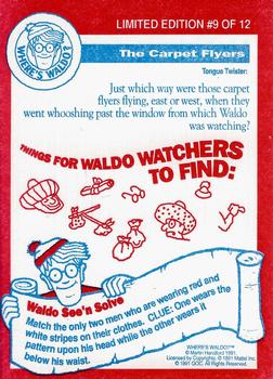 1991 Life/Mattel Where's Waldo #9 Waldo Back