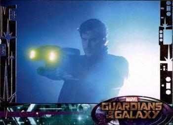 2014 Upper Deck Guardians of the Galaxy #11 Along with his long coat and red-lensed mask, Quil Front
