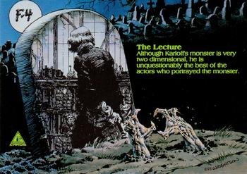 1993 FPG Bernie Wrightson - Frankenstein #F-4 The Lecture Back