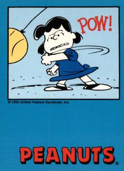 1992 ProSport Specialties Peanuts Classics #21 Pow! Front
