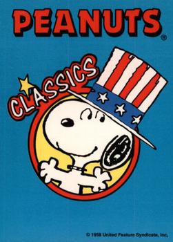 1992 ProSport Specialties Peanuts Classics #150 Checklist cards 101-150 Front