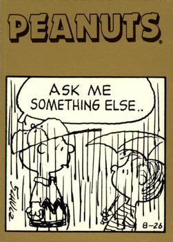 1992 ProSport Specialties Peanuts Classics #254 Ask me something else .. Front
