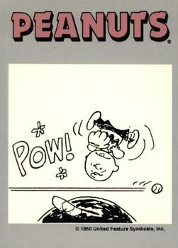 1992 ProSport Specialties Peanuts Classics #400 Pow! (Checklist 301-350) Front