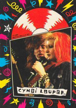1985 Topps Cyndi Lauper - Stickers #23 Puzzle Row 2 Column 2 Front