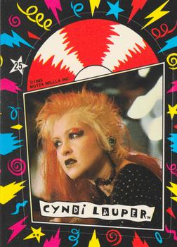 1985 Topps Cyndi Lauper - Stickers #25 Puzzle Row 2 Column 1 Front