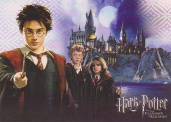 2004 Cards Inc. Harry Potter and the Prisoner of Azkaban #1 Title Card / Checklist Front
