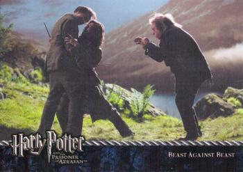 2004 Cards Inc. Harry Potter and the Prisoner of Azkaban #63 Beast Against Beast Front