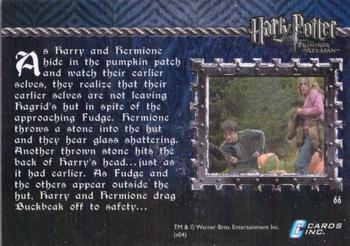 2004 Cards Inc. Harry Potter and the Prisoner of Azkaban #66 Rescuing Buckbeak Back