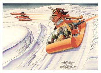 1994 Comic Images Jack Kirby: The Unpublished Archives #44 Barbaric Bobsled Front