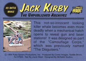 1994 Comic Images Jack Kirby: The Unpublished Archives #69 Battle Whale Back