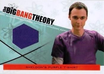 2013 Cryptozoic The Big Bang Theory Seasons 3 & 4 - Authentic Wardrobes #M-01.0 Sheldon Cooper Front