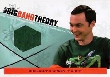 2013 Cryptozoic The Big Bang Theory Seasons 3 & 4 - Authentic Wardrobes #M-08 Sheldon Cooper Front