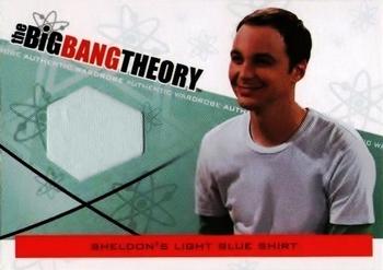 2013 Cryptozoic The Big Bang Theory Seasons 3 & 4 - Authentic Wardrobes #M-14 Sheldon Cooper Front