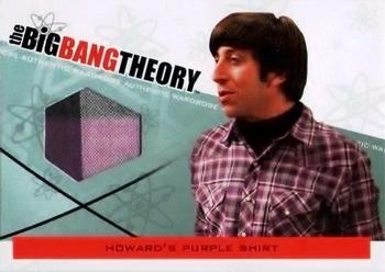 2013 Cryptozoic The Big Bang Theory Seasons 3 & 4 - Authentic Wardrobes #M-18 Howard Wolowitz Front