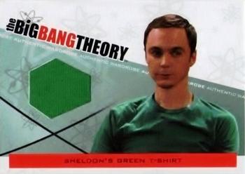 2013 Cryptozoic The Big Bang Theory Seasons 3 & 4 - Authentic Wardrobes #M-19 Sheldon Cooper Front
