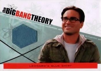 2013 Cryptozoic The Big Bang Theory Seasons 3 & 4 - Authentic Wardrobes #M-20 Leonard Hofstadter Front