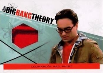 2013 Cryptozoic The Big Bang Theory Seasons 3 & 4 - Authentic Wardrobes #M-24 Leonard Hofstadter Front
