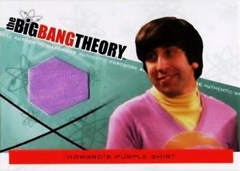 2013 Cryptozoic The Big Bang Theory Seasons 3 & 4 - Authentic Wardrobes #M-25 Howard Wolowitz Front