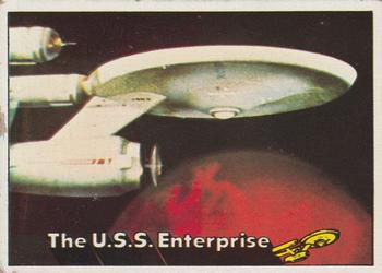 1976 Topps Star Trek #1 The U.S.S. Enterprise Front