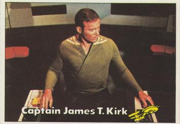 1976 Topps Star Trek #2 Captain James T. Kirk Front