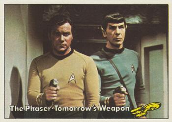 1976 Topps Star Trek #8 The Phaser - Tomorrow's Weapon Front