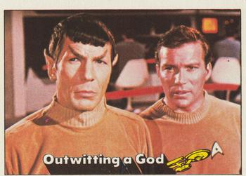 1976 Topps Star Trek #20 Outwitting a God Front
