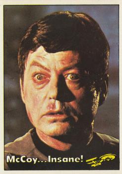 1976 Topps Star Trek #46 McCoy...Insane! Front