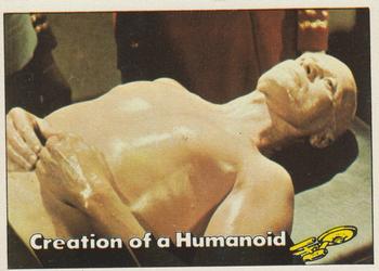 1976 Topps Star Trek #75 Creation of a Humanoid Front